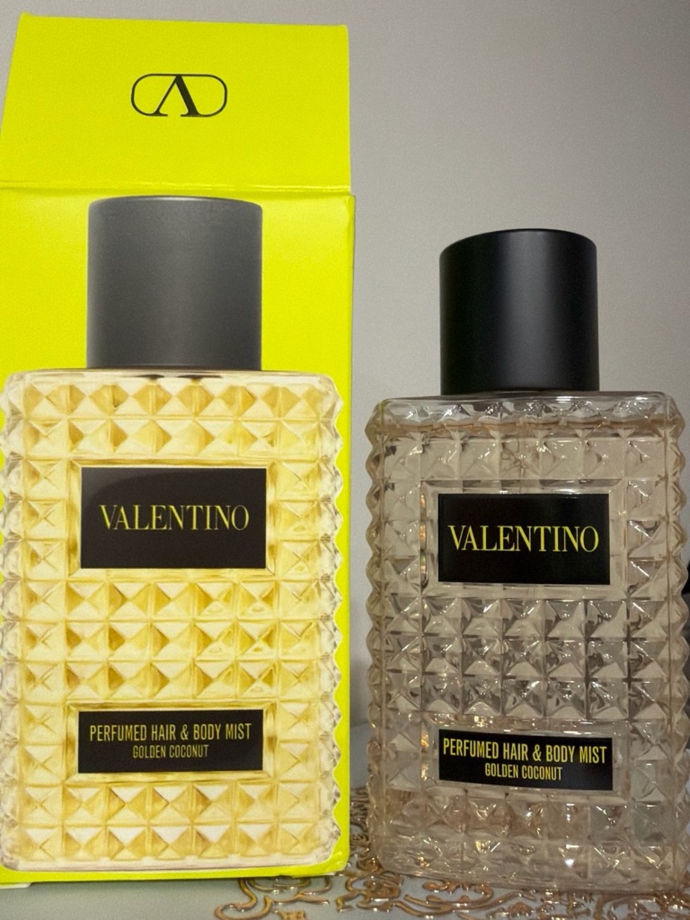 Valentino Perfumed Hair & Body Mist – Golden Coconut